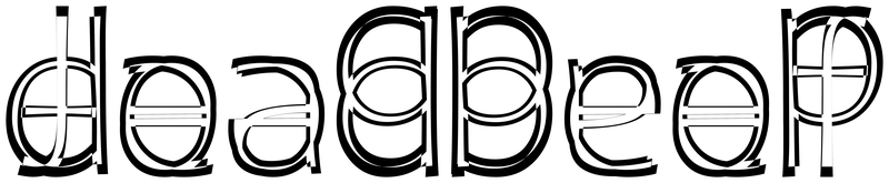Ambigram for deadbeef in Candaral